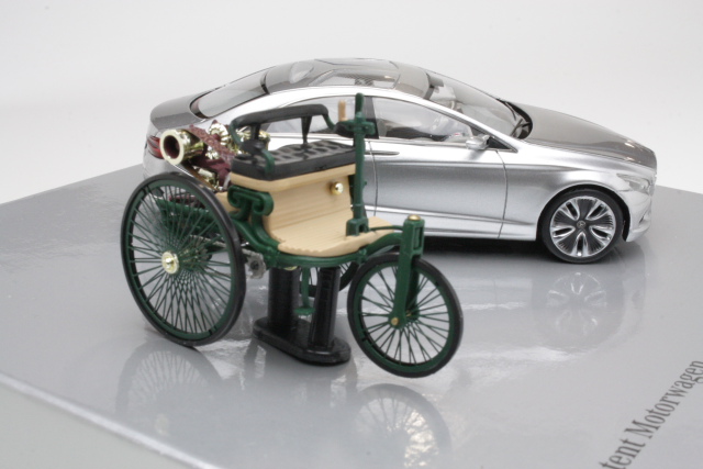 Mercedes F800 Style + Benz Patent-Motorwagen - Sulje napsauttamalla kuva