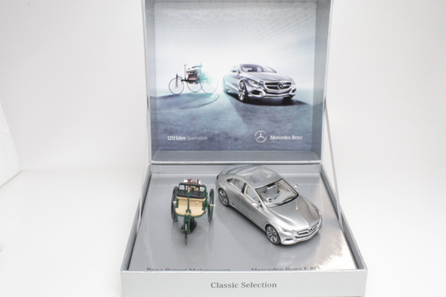 Mercedes F800 Style + Benz Patent-Motorwagen - Sulje napsauttamalla kuva