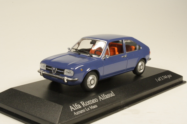 Alfa Romeo Alfasud 1972, sininen - Sulje napsauttamalla kuva