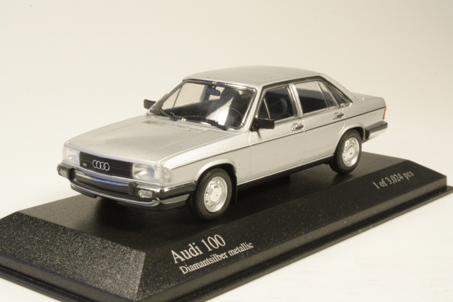 Audi 100GL 1979, hopea - Sulje napsauttamalla kuva