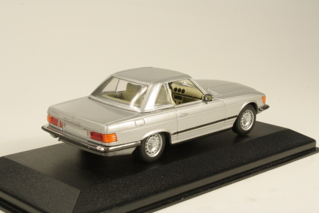 Mercedes 350SL Hard Top 1971, hopea - Sulje napsauttamalla kuva