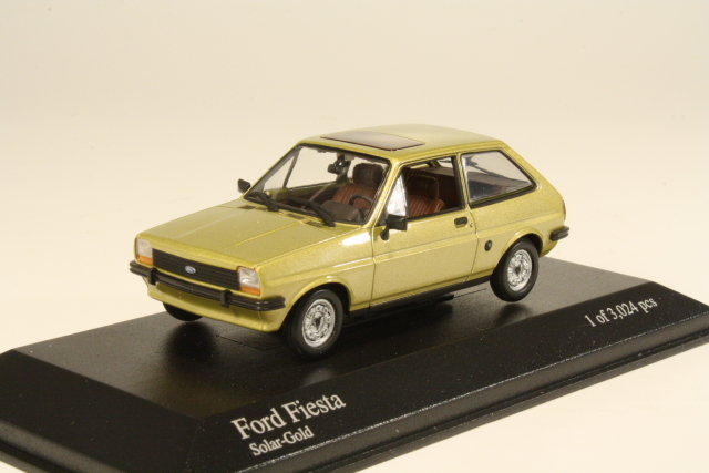 Ford Fiesta 1976, kulta - Sulje napsauttamalla kuva