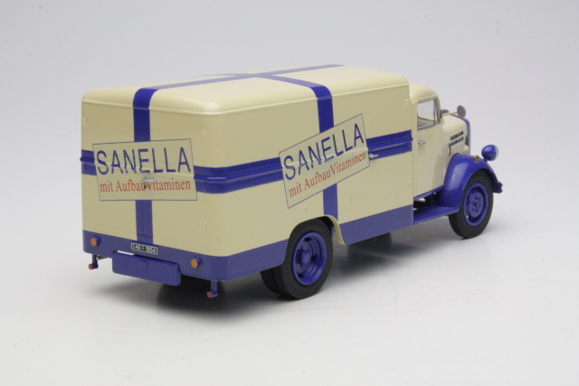 Borgward B2500 "Sanella" 1954, beige/sininen