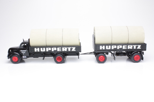 Magirus-Deutz S6500 Täysperävaunu "Huppertz" 1951, musta
