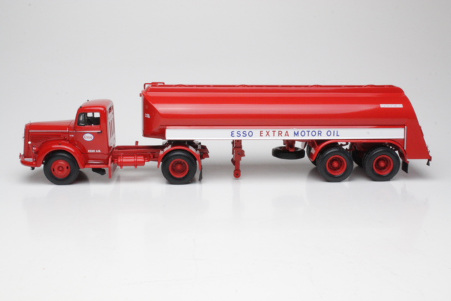 Mercedes LS315 Rekka "Esso Extra Motor Oil", punainen