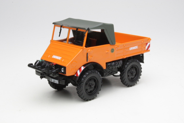 MB Unimog 401 1951, orange/grey