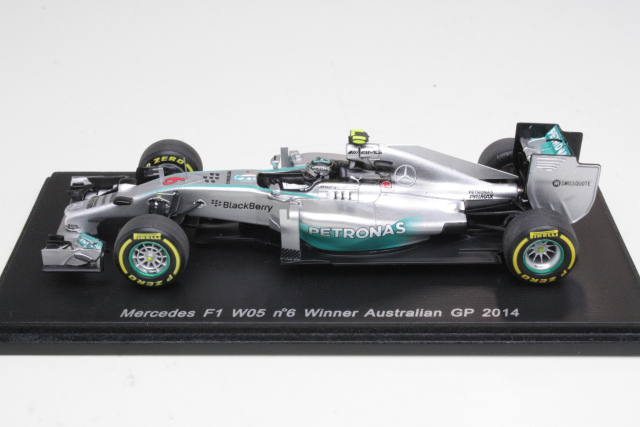 Mercedes AMG W05, 1st. Australian GP 2014, N.Rosberg, no.6 - Sulje napsauttamalla kuva