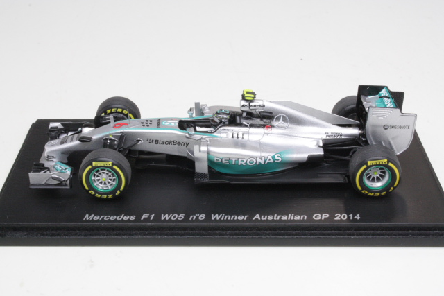 Mercedes AMG W05, 1st. Australian GP 2014, N.Rosberg, no.6