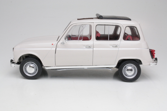 Renault 4L 1963, kermanvalkoinen - Sulje napsauttamalla kuva