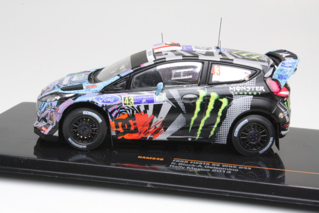 Ford Fiesta RS WRC, Guanajuato Mexico 2013, K.Block, no.43