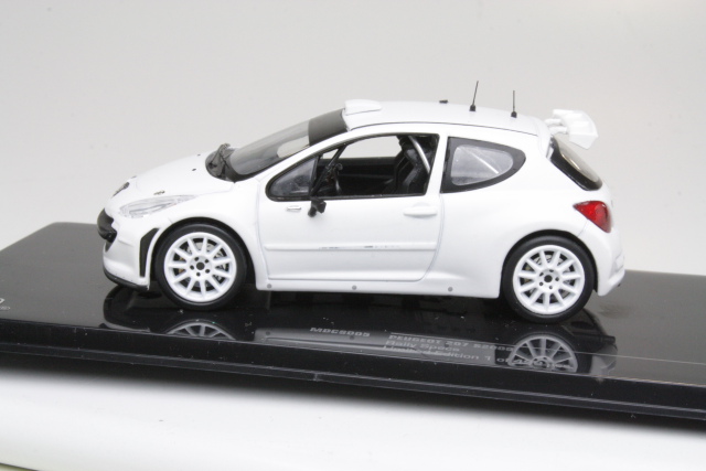 Peugeot 207 S2000 2011 "Rally Spec", valkoinen - Sulje napsauttamalla kuva