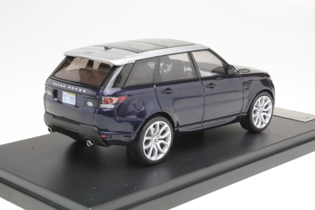 Range Rover Sport 2013, tummansininen - Sulje napsauttamalla kuva