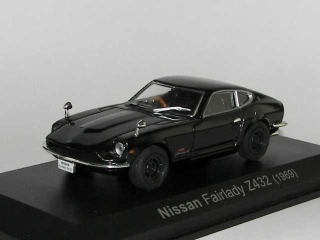 Nissan Fairlady Z432 1969, musta - Sulje napsauttamalla kuva