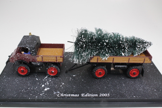 MB Unimog 401 + Perävaunu "Christmas" - Sulje napsauttamalla kuva