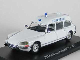 Citroen DS20 Ambulance Medicalisee "Petit" 1973