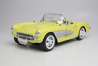 Chevrolet Corvette 1957, keltainen