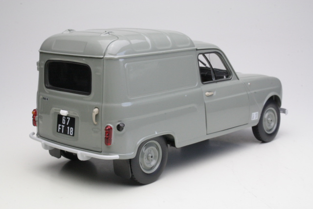 Renault 4 F4 Fourgonnette 1965, harmaa - Sulje napsauttamalla kuva