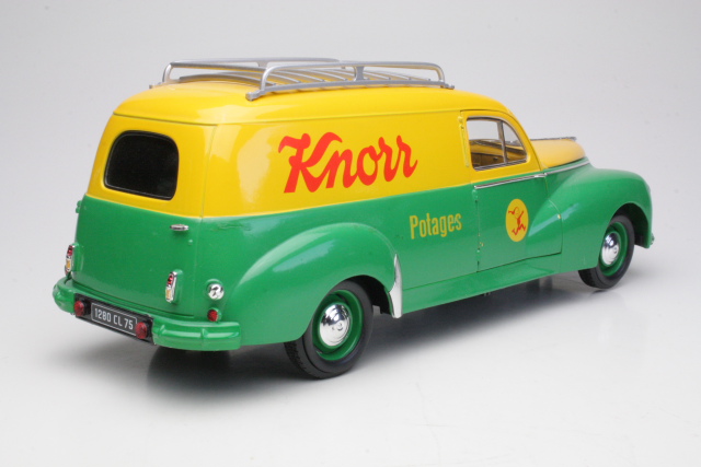 Peugeot 203 Fourgonnette "Knorr", vihreä/keltainen - Sulje napsauttamalla kuva