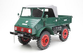 MB Unimog 401, green/red/grey
