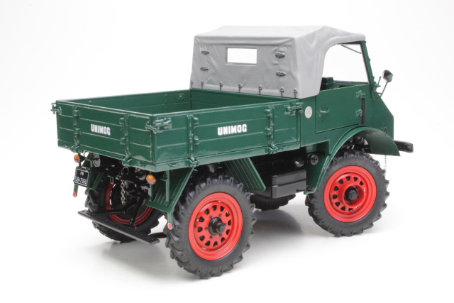 MB Unimog 401, green/red/grey