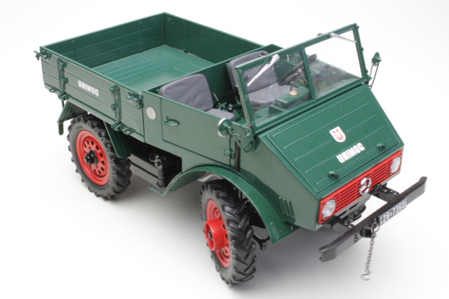 MB Unimog 401, green/red/grey
