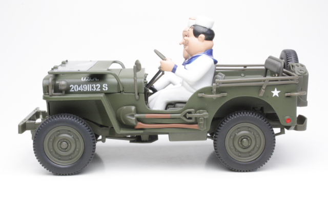 Willys Jeep "Laurel & Hardy in Seilors Outfit" - Sulje napsauttamalla kuva