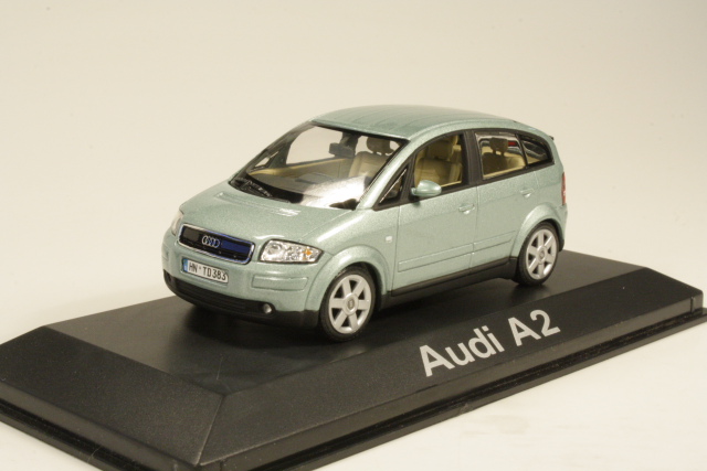 Audi A2, light green