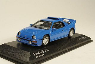 Ford RS200 1986, sininen - Sulje napsauttamalla kuva