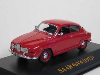 Saab 96 V4 1973, punainen