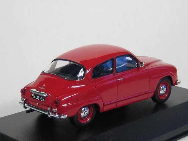 Saab 96 V4 1973, punainen