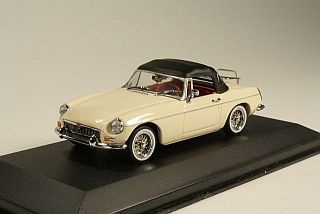 MG B Cabriolet Softtop 1962, kerma - Sulje napsauttamalla kuva