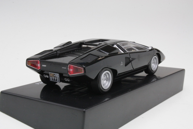 Lamborghini Countach LP400 1974, musta - Sulje napsauttamalla kuva