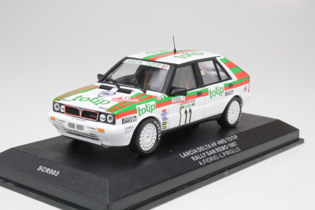 Lancia Delta HF 4WD "Totip", San Remo 1987,A.Fiorio, no.11