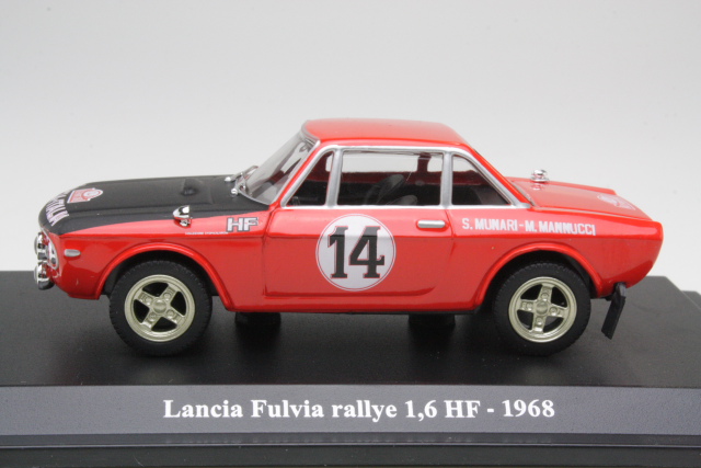 Lancia Fulvia Coupe Rallye 1.6 HF, Monte Carlo 1972, S.Munari - Sulje napsauttamalla kuva
