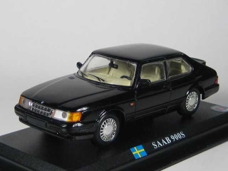 Saab 900S 1989, musta