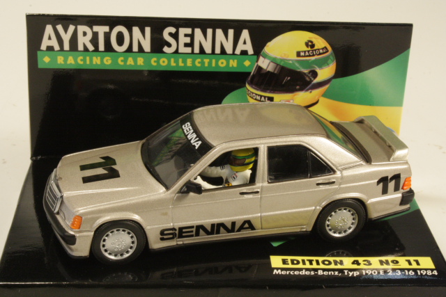 Mercedes 190E 2.3-16 1984, A.Senna, no.11 - Sulje napsauttamalla kuva