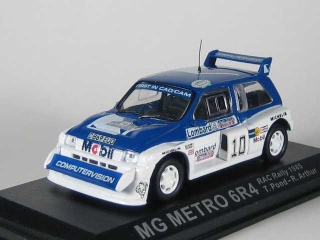 MG Metro 6R4, RAC 1985, T.Pond, no.10 - Sulje napsauttamalla kuva