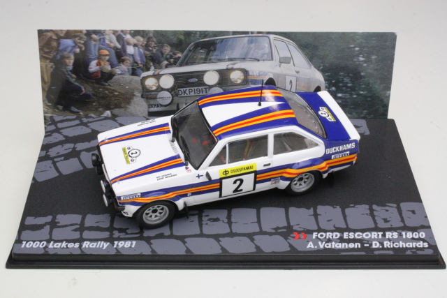 Ford Escort Mk2 RS1800, Finland 1981, A.Vatanen, no.2