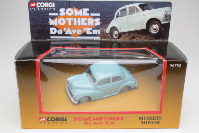 Morris Minor Saloon, vaaleansininen
