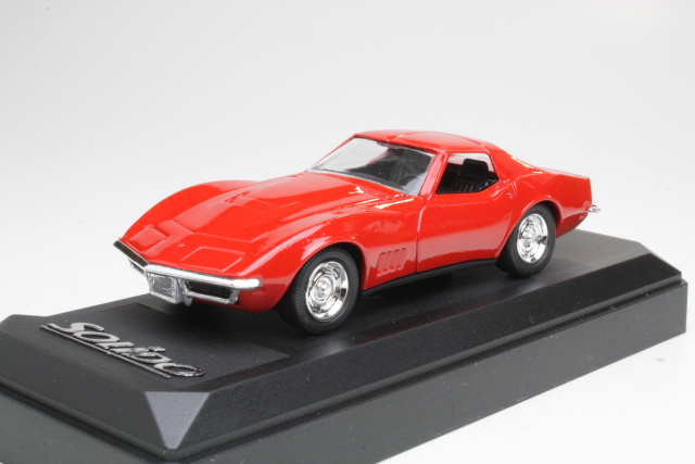 Chevrolet Corvette C3 1968, punainen - Sulje napsauttamalla kuva