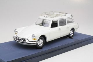 Citroen ID19 Break 1959 Taxi, valkoinen