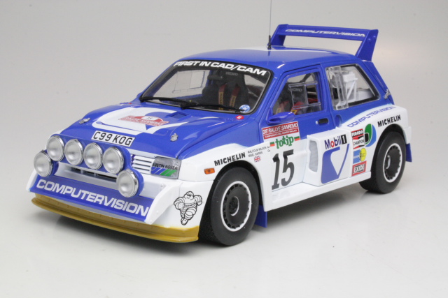 MG Metro 6R4, San Remo 1986, M.Wilson, no.15