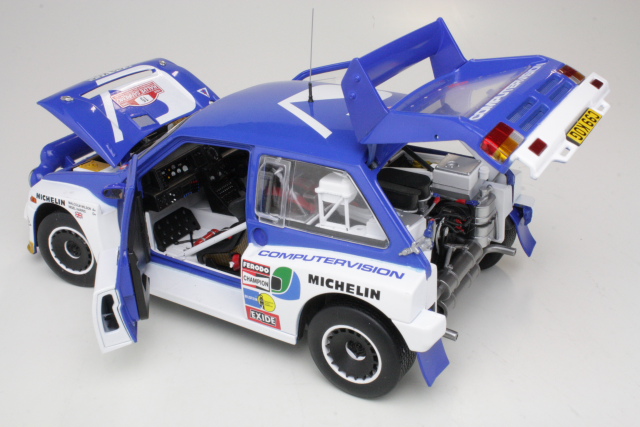 MG Metro 6R4, San Remo 1986, M.Wilson, no.15