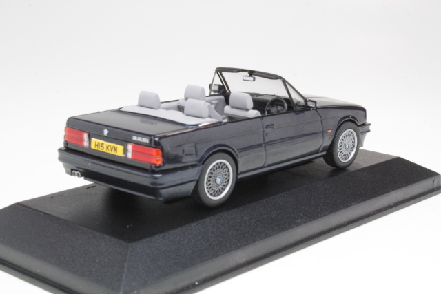 BMW 325i (e30) Convertible (RHD), tummansininen