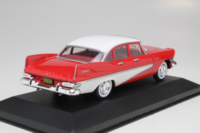 Plymouth Savoy 1959, red/white