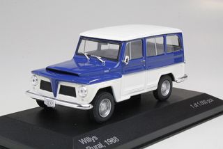 Willys Rural 1968, sininen/valkoinen
