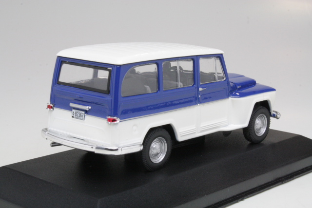 Willys Rural 1968, blue/white