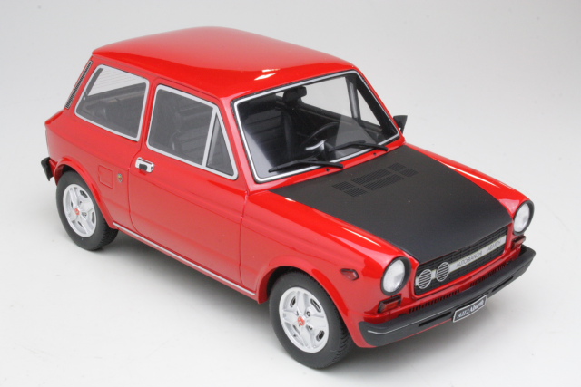 Autobianchi A112 Abarth 70HP 3.Serie, punainen - Sulje napsauttamalla kuva