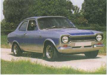 Postikortti - Ford Escort Mk1