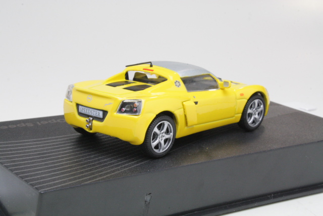 Opel Speedster 2001, keltainen - Sulje napsauttamalla kuva